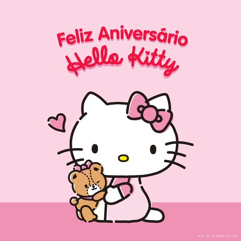 Celebrando os 45 anos da Hello Kitty em 2019 - Rica Festa - Novidades