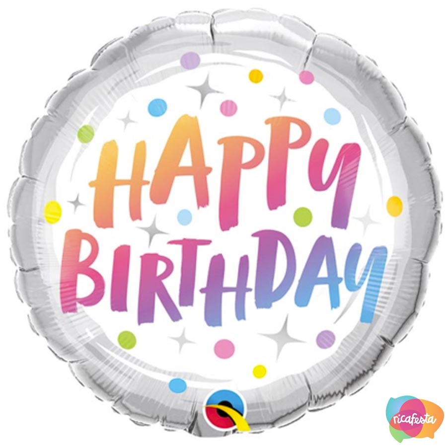 Balão Happy Birthday 