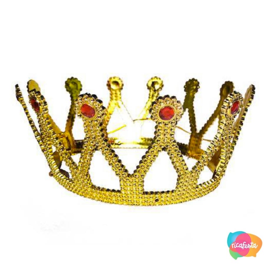 Coroa dourada - Rica Festa